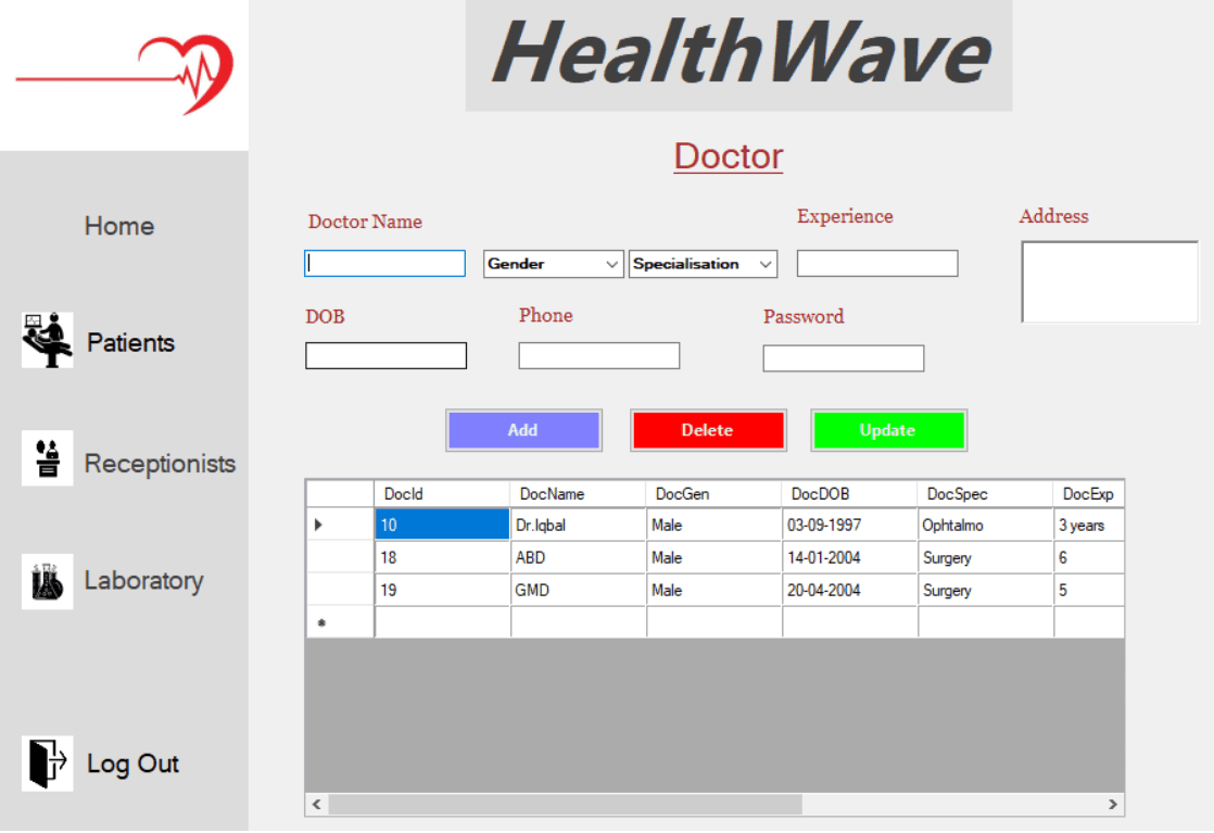 Clinic Management System