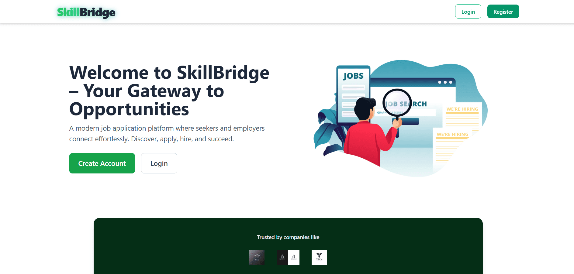 SkillBridge — Job Platform