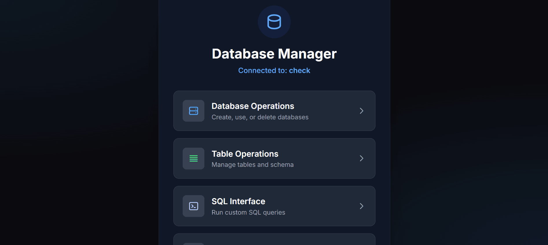 Relational Database Management System